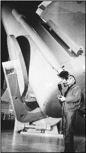 Using this one-hundred-inch telescope, Edwin Hubble collected data that proved the universe is expanding.
